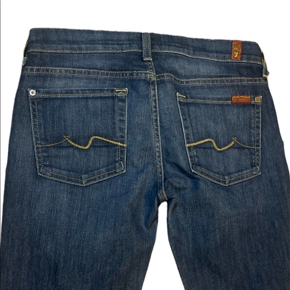 7 for all mankind bootcut jeans size 27 - Picture 5 of 6